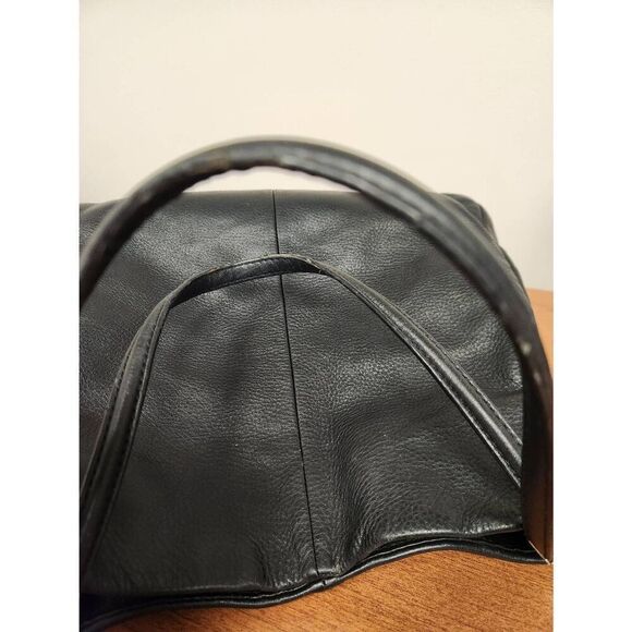 Coach 26224 Madison Phoebe Black leather Shoulder bag silvertone Hardware (PF) - Picture 9 of 14